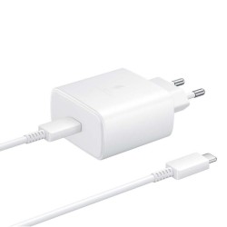 WALL CHARGER SAMSUNG EP-T1510XWEGEU 15W USB-C FAST CHARGE WHITE ORIGINAL BOX