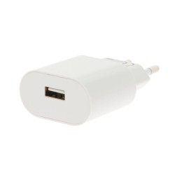 CHARGER USB ADAPTER USB 2.1A 10.5W WHITE BULK