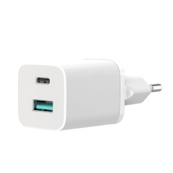 TRAVEL CHARGER XO HN238A USB USB-C 30W 3A QC PD WHITE