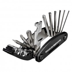 MULTI TOOL FOR BICYCLE REPAIR 16IN1 ROCKBROS GJ1601 BLACK