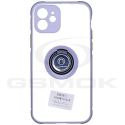 OUTLET CASE IPHONE 12 WITH RING HOLDER LIGHT VIOLET