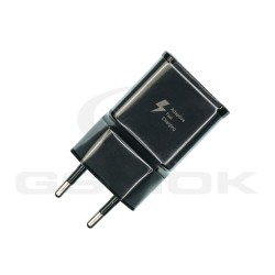 OUTLET WALL CHARGER SAMSUNG EP-TA20EBE 15W FAST CHARGE BLACK GH44-02950A ORIGINAL