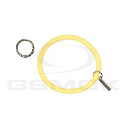 OUTLET SILICONE PHONE STRAP YELLOW