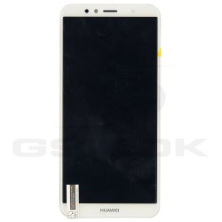 OUTLET LCD Display HUAWEI Y6 2018 WITH FRAME AND BATTERY WHITE 02351WLK ORIGINAL SERVICE PACK