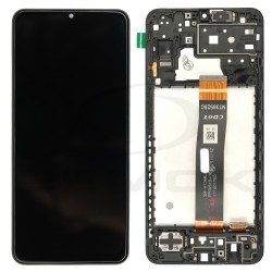 OUTLET LCD Display SAMSUNG A136 5G 2022 GALAXY A13 BLACK WITH FRAMEGH82-29077A GH82-29078A  ORIGINAL SERVICE PACK