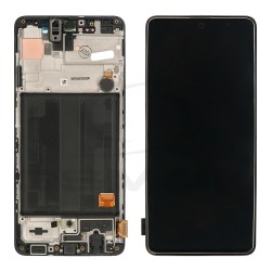 OUTLET LCD Display SAMSUNG A515 GALAXY A51 2020 BLACK WITH FRAME GH82-21680A GH82-21669A GH82-22084A GH82-22083A GH97-2U898A ORIGINAL SERVICE PACK