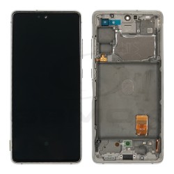 OUTLET LCD Display SAMSUNG G780 GALAXY S20 FE WHITE WITH FRAME GH82-31328B GH82-24219B GH82-24220B GH82-31329B ORIGINAL SERVICE PACK