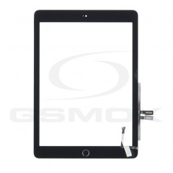 TOUCH PAD IPAD 6 / AIR 2018 (A1893, A1954) BLACK WITH STICKER AND HOME