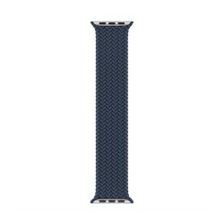 WATCH BAND FOR APPLE WATCH BRAIDED SOLO LOOP 40/41/42MM ABYSS BLUE SIZE 9 ML6J3ZM/A 923-06455 ORIGINAL