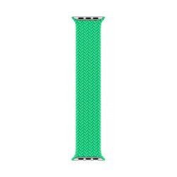 WATCH BAND FOR APPLE WATCH BRAIDED SOLO LOOP 40/41/42MM BRIGHT GREEN SIZE 9 3K435ZM/A 923-07339 ORIGINAL