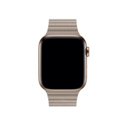 WATCH BAND FOR APPLE WATCH LEATHER 42/44/45/46/49MM SANDSTONE SIZE L MTHD2ZM/A 923-00357 ORIGINAL