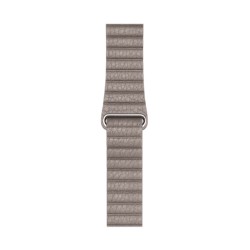 WATCH BAND FOR APPLE WATCH LEATHER LOOP 40/41/42MM SMOKE GREY SIZE M MQVN2ZM/A 923-01343 ORIGINAL