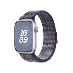 WATCH BAND FOR APPLE WATCH NIKE 38/40/41/42MM NAVY BLUE AND ORANGEE ONE SIZE MTL23ZM/A 923-09516 ORIGINAL