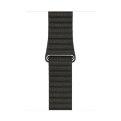 WATCH BAND FOR APPLE LEATHER WATCH 40/41/42MM GRAPHITE SIZE L MQV62ZM/A 923-02019 ORIGINAL