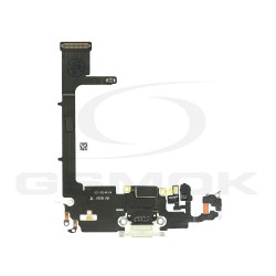PCB BOARD / FLEX WITH CHARGE CONNECTOR FOR IPHONE 11 PRO MAX WHITE PULLED