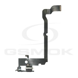 PCB BOARD / FLEX WITH CHARGE CONNECTOR FOR IPHONE XS MAX BLACK PULLED
