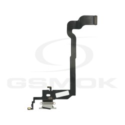 PCB/BOARD IPHONE X WITH CHARGE CONNECTOR WHITE PULLED