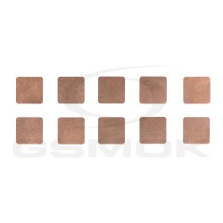 COPPER SLICE RADIATOR FOR PHONE REPAIR CHIP 15x15x0.1mm 10PCS