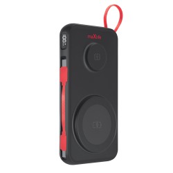 POWER BANK 10000MAH MAXLIFE MXPB-08 3IN1 MAGNETIC BLACK
