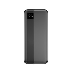 POWER BANK 10000MAH NOVANL POWERUP DUAL CABLE BLACK