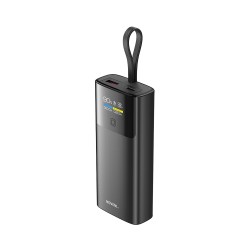POWER BANK 10000MAH NOVANL POWERUP PRO BLACK + CABLE USB C