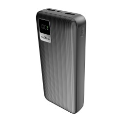 POWER BANK 20000MAH MAXLIFE MXPB-07 BLACK