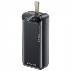 POWER BANK 30000MAH AWEI PA-12 22.5W BLACK POWER BANK 30000MAH AWEI PA-12 22.5W BLACK
