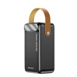 POWER BANK 60000MAH AWEI P101K 22.5W BLACK POWER BANK 60000MAH AWEI P101K 22.5W BLACK