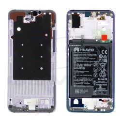 MIDDLE FRAME HOUSING HUAWEI P20 WITH BATTERY TWILIGHT 02351WMP [ORIGINAL]