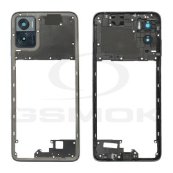 MIDDLE FRAME HOUSING MOTOROLA MOTO E22/ E22I 5S58C21595 BLACK [ORIGINAL]