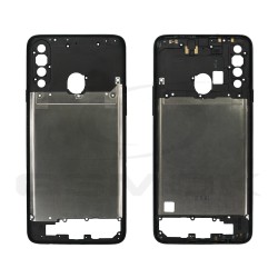 MIDDLE FRAME SAMSUNG A207 GALAXY A20S BLACK PULLED