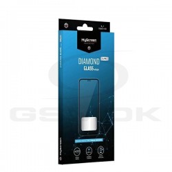 SAMSUNG A536 A53 5G - MYSCREEN DIAMOND TEMPERED GLASS LITE EDGE FULL GLUE  BLACK