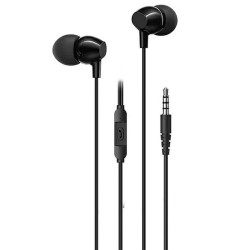 HF EARPHONES USAMS EP-47 HSEP4701 US-SJ594 BLACK