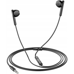 WIRED IN-EAR HEADPHONES HOCO M93 JACK 3.5MM BLACK WIRED IN-EAR HEADPHONES HOCO M93 JACK 3.5MM BLACK