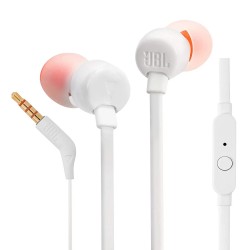 HEADPHONES JBL TUNE 110 WHITE
