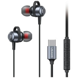 USAMS EP-48 USB-C STEREO HEADPHONES TARNISH