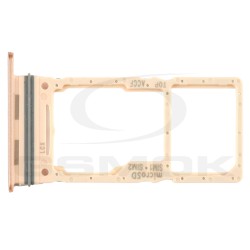 DUAL SIM CARD AND MEMORY CARD HOLDER SAMSUNG A336 GALAXY A33 5G ORANGE GH98-47313D [ORIGINAL]