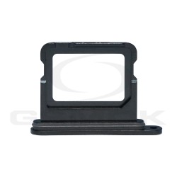DUAL SIM CARD HOLDER IPHONE 16 / 16 PLUS BLACK