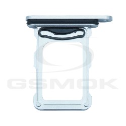 DUAL SIM CARD HOLDER IPHONE 16 PRO / 16 PRO MAX WHITE