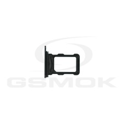 DUAL SIM CARD HOLDER IPHONE 16 PRO / 16 PRO MAX BLACK