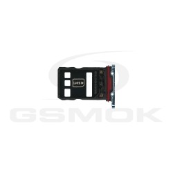 SIM CARD HOLDER HUAWEI P30 PRO MYSTIC BLUE PULLED
