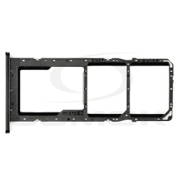 SIM CARD AND SD CARD TRAY  SAMSUNG A035 GALAXY A03 CZARNY GH81-21642A [ORIGINAL]