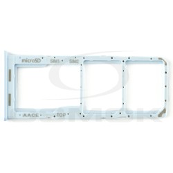 SIM CARD AND MEMORY CARD HOLDER SAMSUNG A135 GALAXY A13 BLUE GH98-47323B [ORIGINAL]