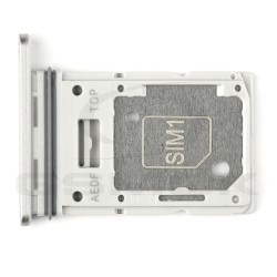 SIM CARD AND MEMORY CARD HOLDER SAMSUNG A546 GALAXY A54 WHITE GH98-48072B [ORIGINAL]