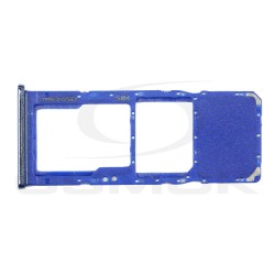 SIM CARD AND MEMORY CARD HOLDER SAMSUNG A705 GALAXY A70 BLUE SINGLE GH98-44283C [ORIGINAL]