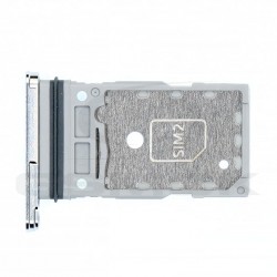 SIM CARD AND MEMORY CARD HOLDER SAMSUNG S901 GALAXY S22 5G WHITE GH98-47086B [ORIGINAL]