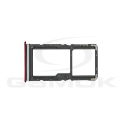 SIM CARD HOLDER XIAOMI REDMI NOTE 7 RED 481087000050 ORIGINAL