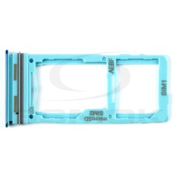 SIM CARD HOLDER SAMSUNG A525 GALAXY A50 / A526 GALAXY A50 5G / A725 GALAXY A72 BLUE GH98-46290B [ORIGINAL]