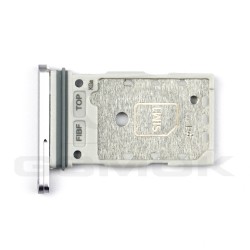 SIM CARD HOLDER SAMSUNG F926 GALAXY FOLD SILVER GH98-46829C [ORIGINAL]