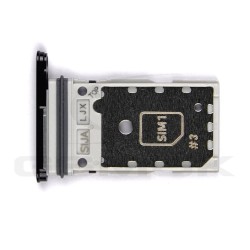 SIM CARD HOLDER SAMSUNG S901 GALAXY S22 5G BLACK GH98-47086A [ORIGINAL]